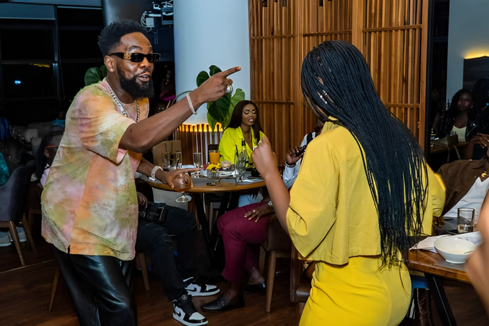Nigerian music sensation Patoranking during a listening party of his latest album hosted by Hennessy, on August 25 in Westlands, Nairobi.