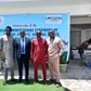 Representative of Managing Director, FMBN, Mr Ibrahim Nafada and some of the beneficiaries of the housing units.