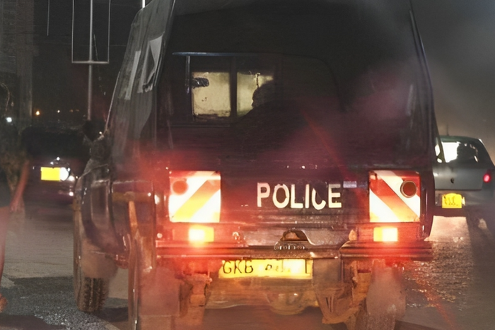 File image of police vehicle patrolling the streets