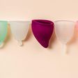 Menstrual cups come in different shapes and sizes [OhioState]