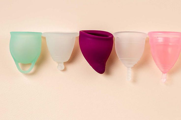 Menstrual cups come in different shapes and sizes [OhioState]
