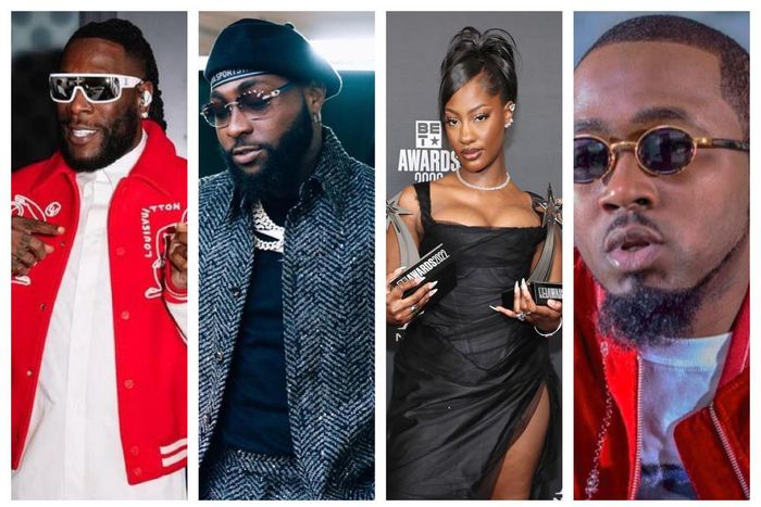 Nigerian artists with BET Awards