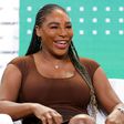 Serena Williams is reading a book titled "Gravity's Rainbow," which Benoit Blanc previously said no one has ever read.