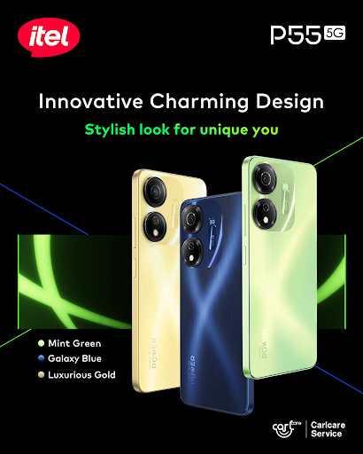 The itel P55 5G Smartphone is your recommended 5G Smartphone, here's why