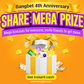 Bangbet's Mega share prize is a new era for fun and earning