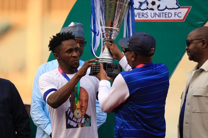 Austin Festus helped his team to their first NPFL title last season