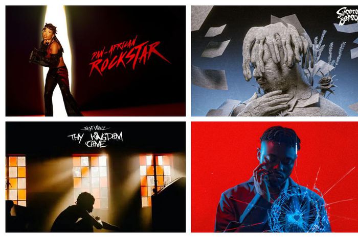 A selection of the best Nigerian album covers of 2023