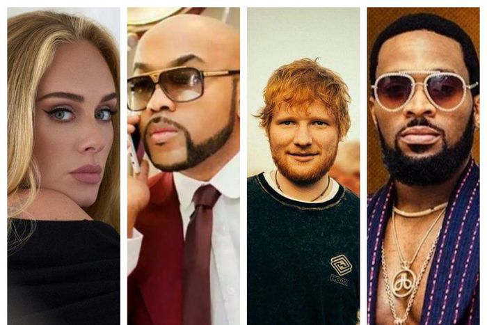 Adele, Banky W, Ed Sheeran, D'banj