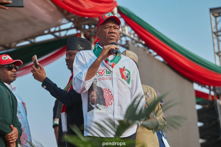 Labour Party Vice Presidential candidate, Datti Baba-Ahmed. [Twitter:Pendrops]