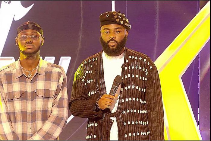 Contestant, Emzez & Host of the Show, VJ ADAMS