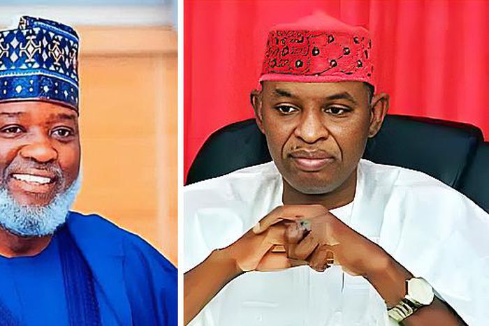 Nasiru Gawuna  and Abba Yusuf [Channels Television]