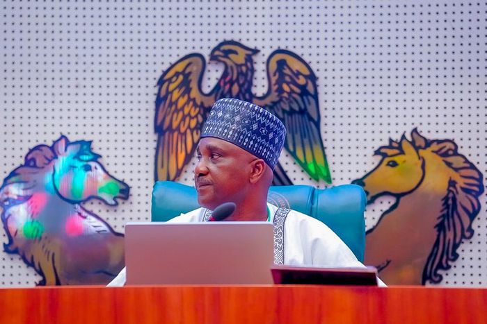 Speaker of the House of Representatives, Hon. Tajudeen Abbas. [Twitter:Omoruyi]