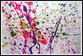 Jackson Pollock's splatter painting [Pinterest]