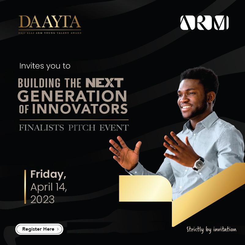 Arms's DAAYTA 2023 Virtual Finalists Pitch Event set to hold on April 14th 2023