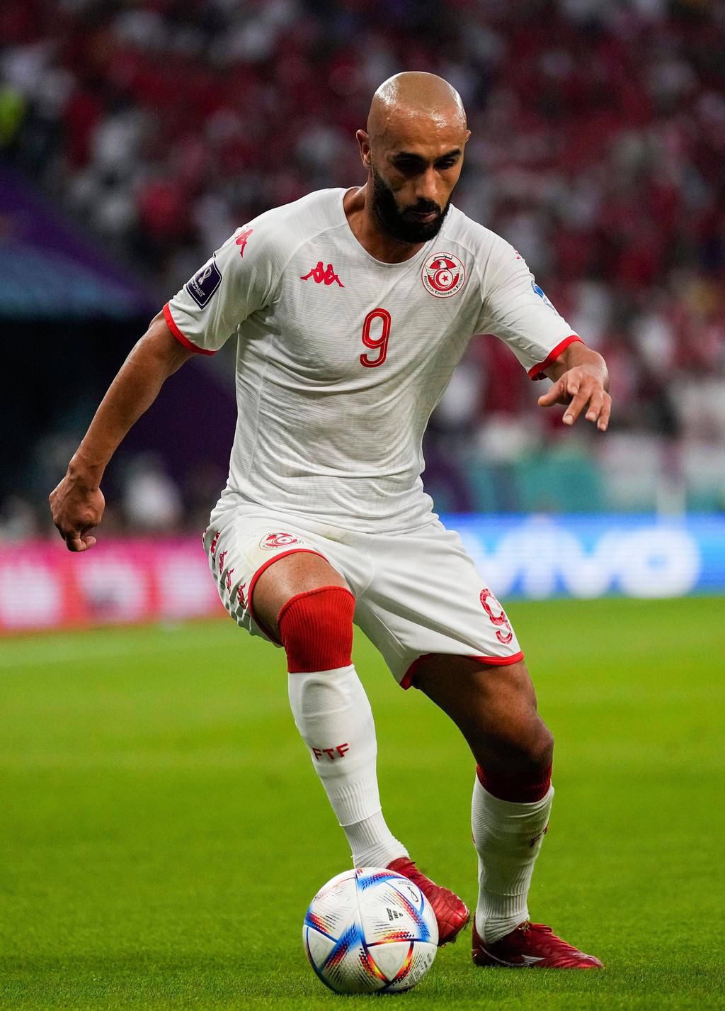 Jebali had Tunisia's best chance in the game against Denmark.