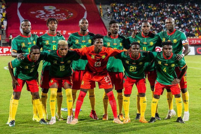 Cameroon's squad in their last preparatory friendly for the World Cup