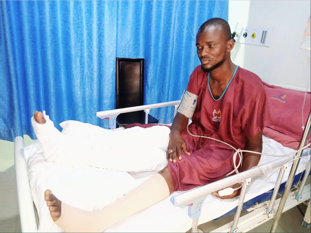 Mr Garba Nagoma, at Cedarcrest Hospital Gwarinpa. [NAN]