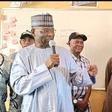 From Left: INEC Chairman, Prof. Mahmood Yakubu with the Director-General, The Electoral Institute (TIE), Dr Sa’ad Idris, addressing the SPOs for 2023 general elections on Saturday in Abuja.