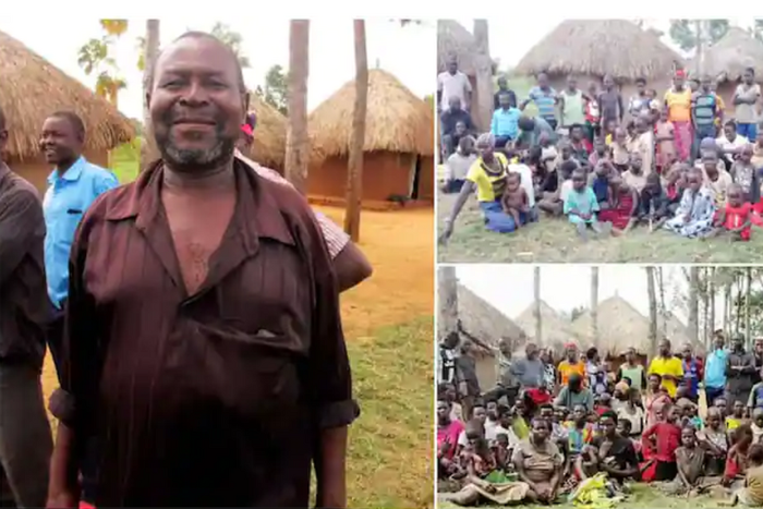 Musa Hasahya  and his family