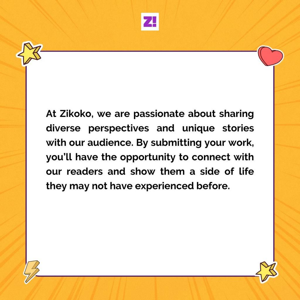 Zikoko is now accepting submissions from Nigerian creators worldwide.