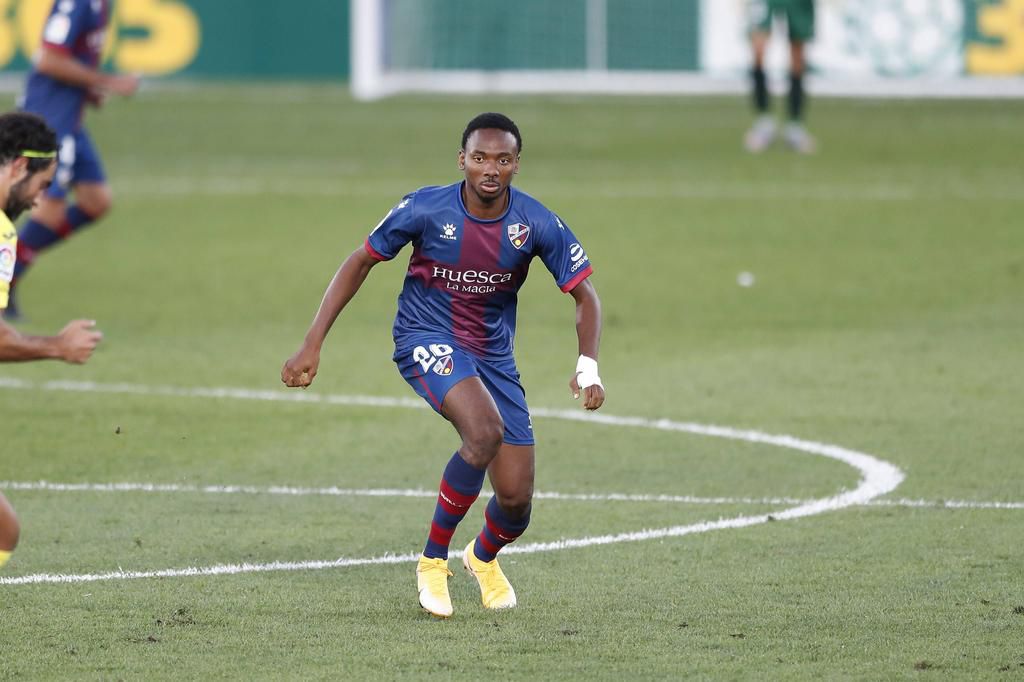 Kelechi Nwakali (Huesca), SEPTEMBER 13, 2020 - Football / Soccer : Spanish La Liga Santander match between Villarreal CF 1-1 SD Huesca at the Estadio de la Ceramica in Vila-Real, Spain