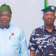 Inspector-General of Police (IGP), Kayode Egbetokun and Plateau State Governor, Caleb Mutfwang [Twitter:@NPF]