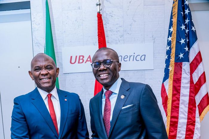 Tony Elumelu and President Tinubu