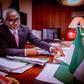 Femi Gbajabiamila resumes office as Chief of Staff to Tinubu. [Twitter:@femigbaja]