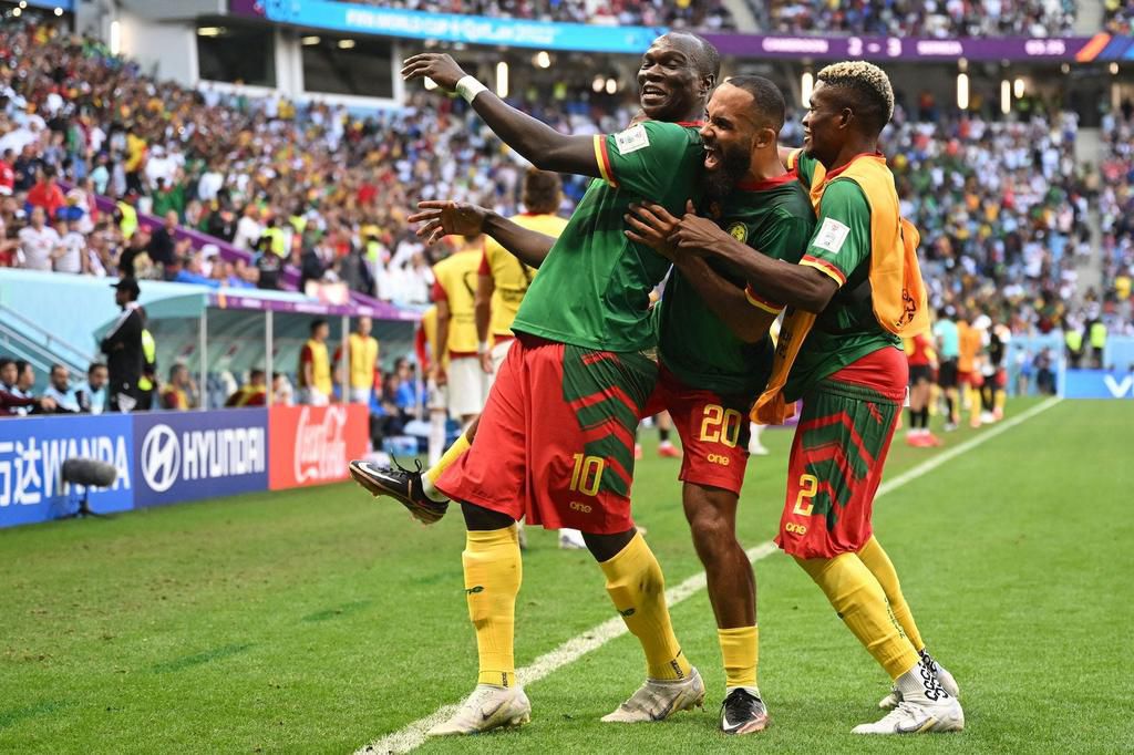 Vincent Aboubakar rescued a point for Cameroon against Serbia.Getty/Andrej Isakovic