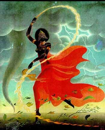 Oya is the goddess of storms [espressocomsaude]