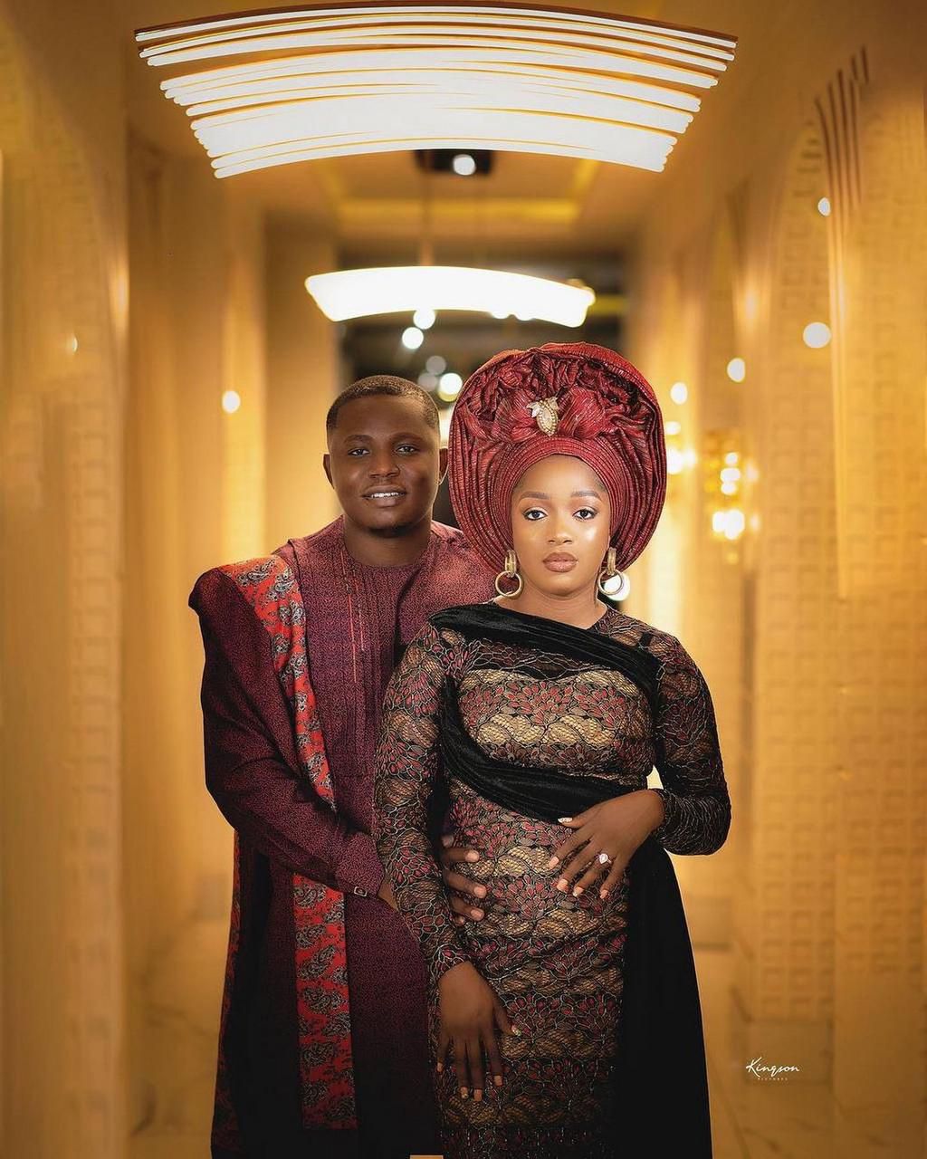 Rejoice Iwueze and husband