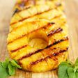 Fried pineapple rings