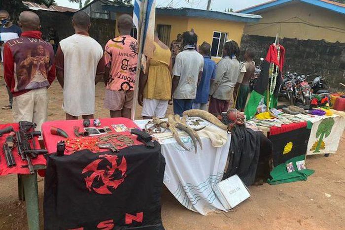 Police arrest IPOB members suspected of killing 4 officers, 2 civilians