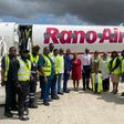 Rano Air makes inaugural landing at the Murtala Muhammed Airport Terminal two on Sunday, May 7, 2023. [Pulse]