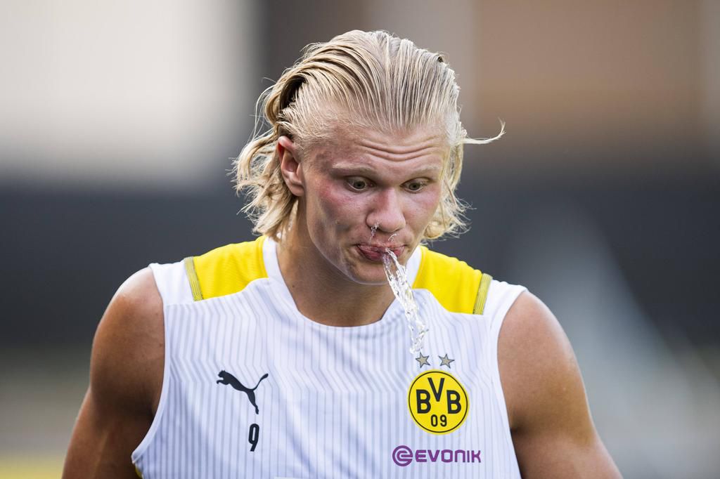 Erling Haaland revealed his drinking water is always filterated