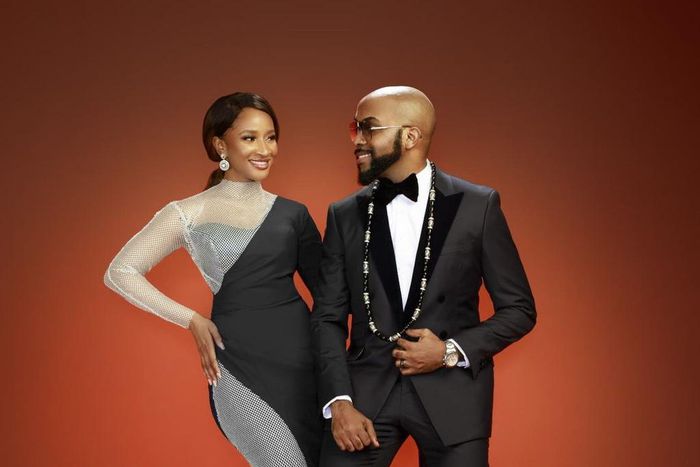Nigerian celebrity power couple Adesua Etomi and Banky W [Instagram/BankyW]