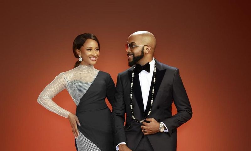 Nigerian celebrity power couple Adesua Etomi and Banky W [Instagram/BankyW]