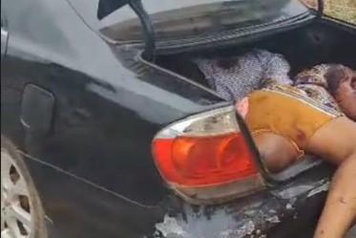 They were found in a black Corolla [Punch]