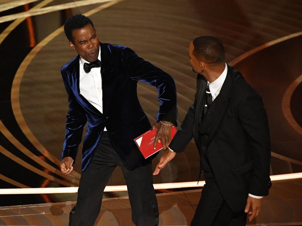Will Smith slapped Chris Rock onstage at the Oscars in March 2022.Robyn Beck/AFP via Getty Images