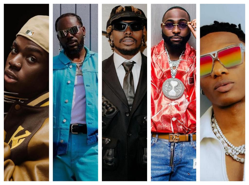 Davido, Wizkid, Adekunle Gold, Asake, Rema nominated for 2024 MOBO