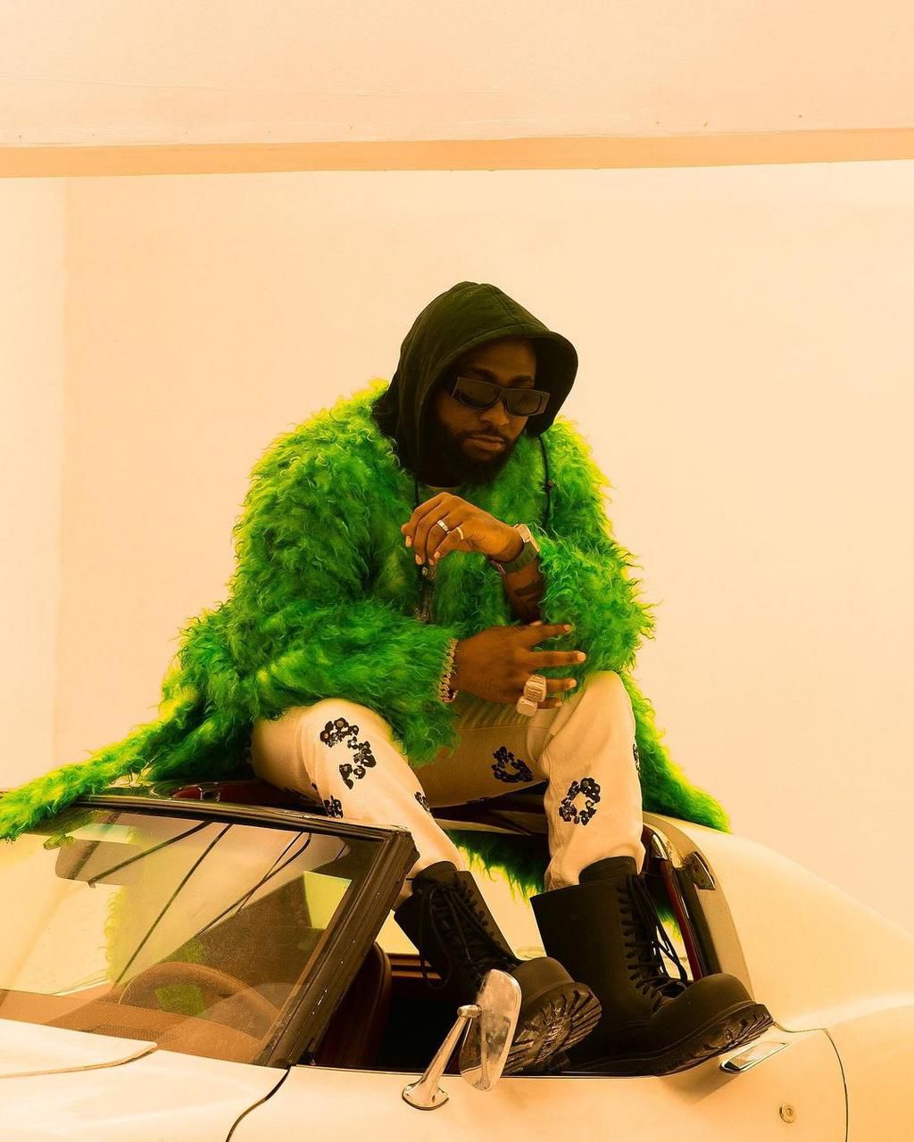 Davido in Balenciaga [Instagram]