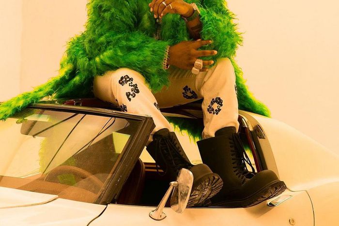 Davido in Balenciaga [Instagram]