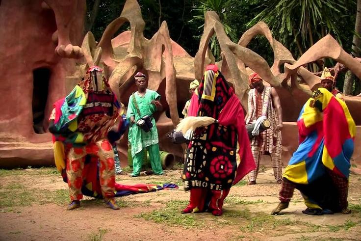 Egungun Masquerade.