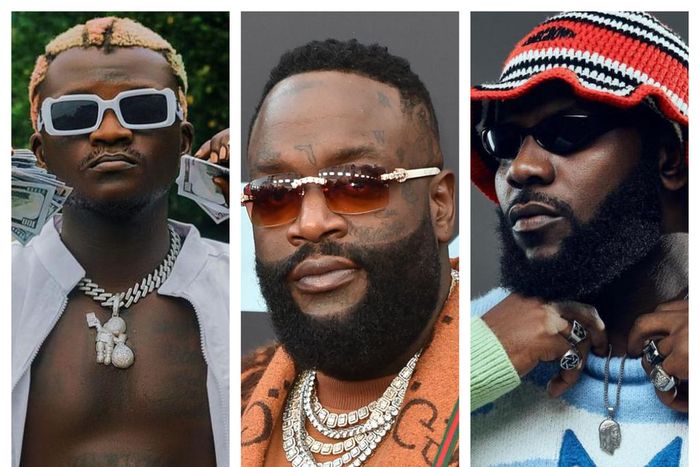 Rick Ross gives shout outs to Odumodublvck & Portable