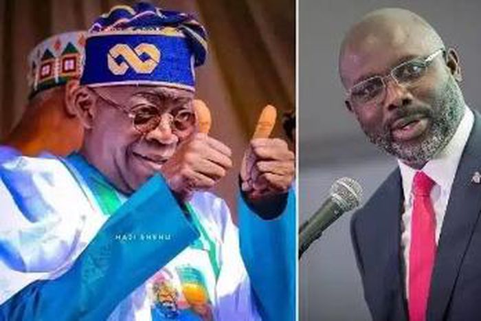 Tinubu hails Weah for accepting defeat, congratulates Liberia's president-elect