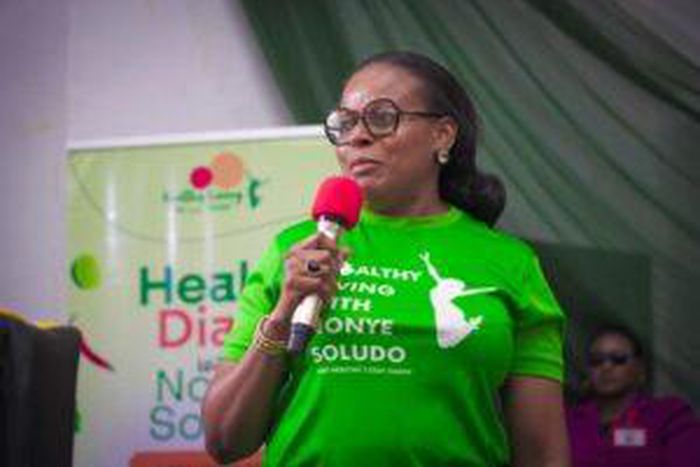 Dr Nonye Soludo at the August Health Conference for Women in Anambra (Photo by NAN)