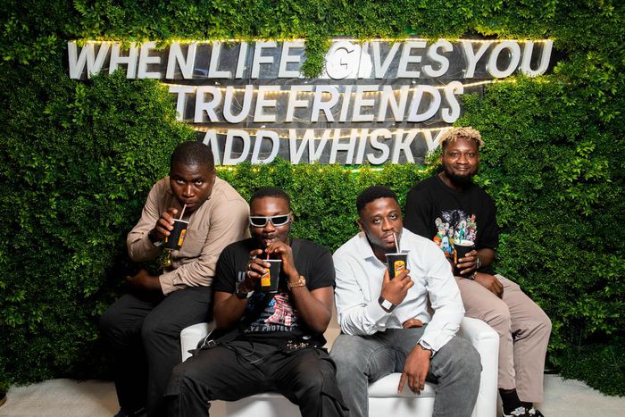 Mr. Dowells refreshes guests at the 2023 Humour Awards