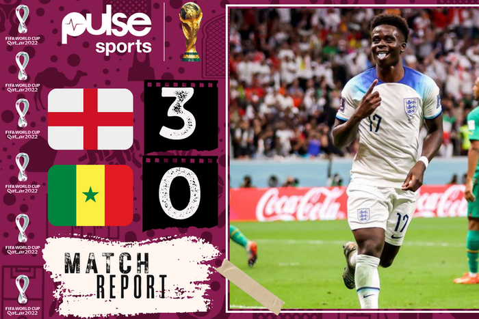 England showed a difference in class in a routine 3-0 win over Senegal