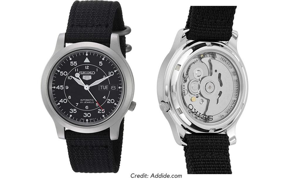 The Seiko 5 series is the definition of affordable elegance