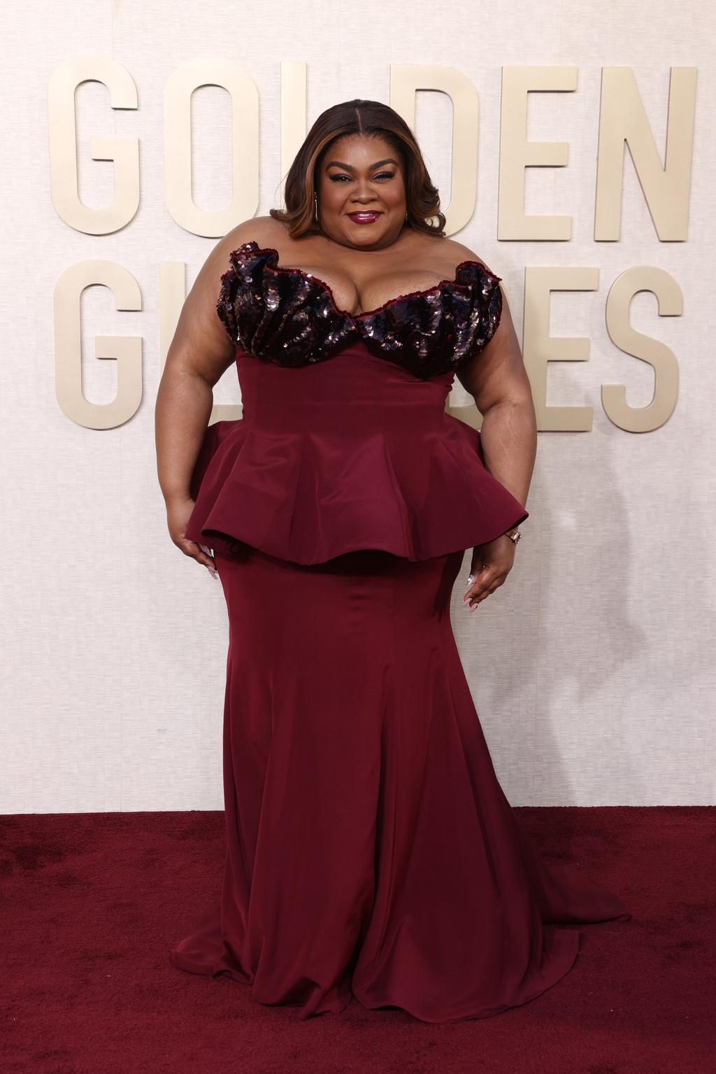 Da'vine at the Golden Globes [Gettyimages]